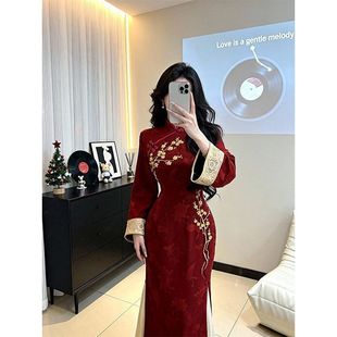 elegant women's chinese dress vintage cheongsam qipao chipao
