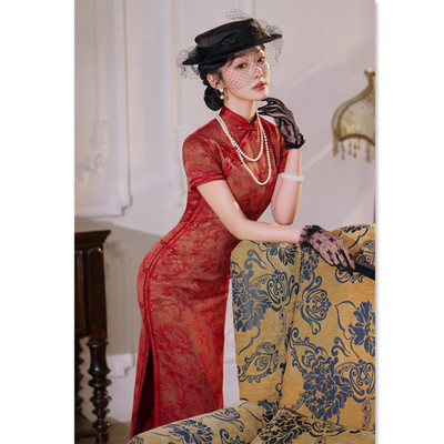 quality cheongsam chinese traditional qipao dress旗袍老上海