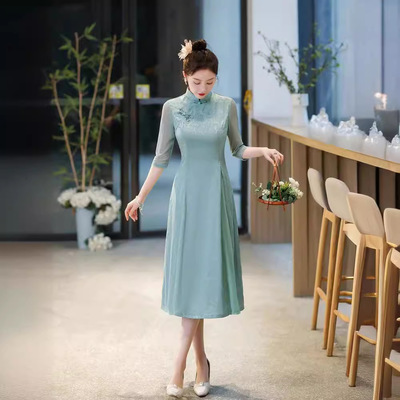 chinese traditional dress cheongsam women qipao旗袍plus size