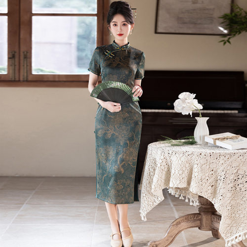 chinese traditional dress cheongsam women chipao qipao旗袍