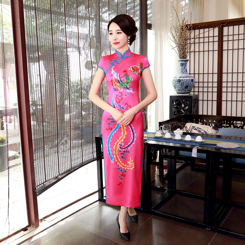 旗袍女cheongsam qipao chinese style dress vintage chipao