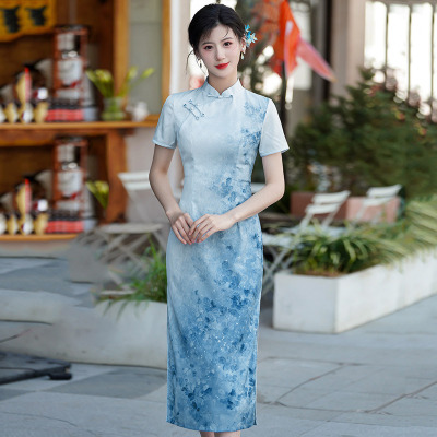 womens vintage art qipao cheongsam chinese traditional dress