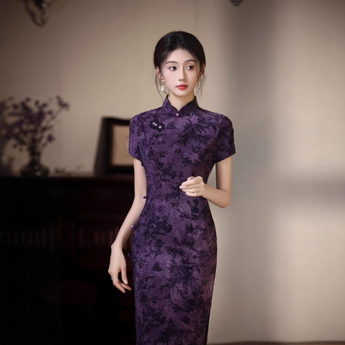 womens cheongsam elegant chinese traditional dress qipao旗袍