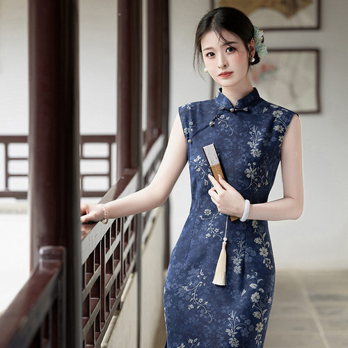 Chinese Cheongsam Qipao Chinese Dress Chipao女裙2026新款时尚