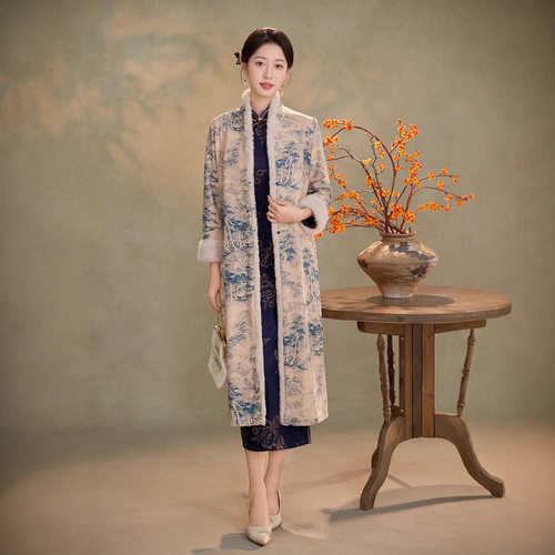 chinese traditional dress cheongsam women qipao旗袍plus size