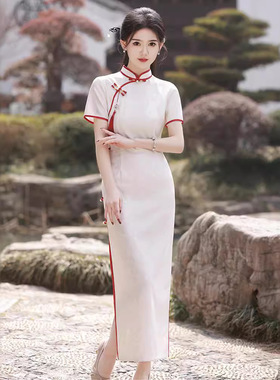 旗袍cheongsam Chinese traditional casual party women qipao女