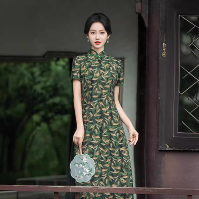 chinese traditional dress cheongsam women qipao旗袍plus size