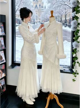 elegant women's chinese dress vintage cheongsam qipao chipao