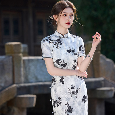 chinese traditional dress cheongsam女旗袍vintage women qipao