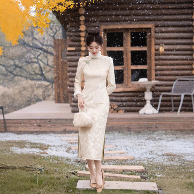 chinese traditional dress cheongsam women chipao qipao旗袍