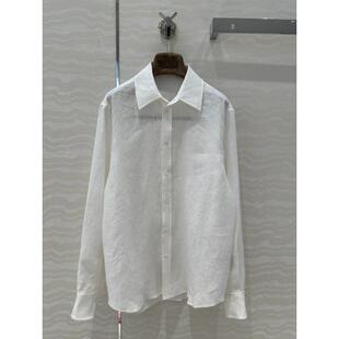 慵懒随性经典翻领单排扣多巴胺色系衬衫