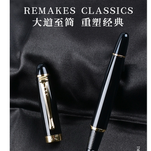 高颜值官方正品永生9121弯尖美工钢笔黑色办公签字笔签字高档商务