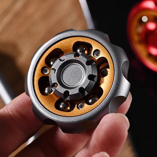 摩天轮指尖陀螺旋转解压玩具EDC赛博朋克机械风手指无聊减压神器