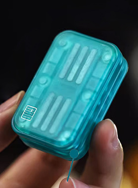 发糕磁力方块无限位磁力甩牌EDC推牌玩具啪啪币解压神器减压玩具