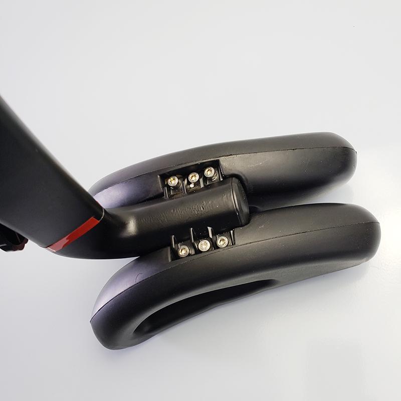 迷你mini9号平衡车腿控杆通用配件把手发泡轴座杆子一体双孔迷你