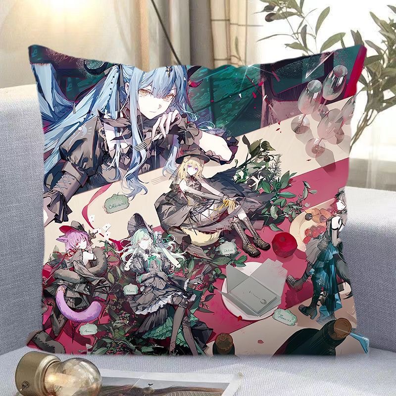 明日方舟无忧梦呓游戏周边方形抱枕双面定制靠垫枕头来图定制照片