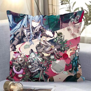 明日方舟无忧梦呓游戏周边方形抱枕双面定制靠垫枕头来图定制照片