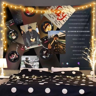 周杰伦 演唱会 海报周边粉丝背景布挂毯宿舍房改造墙面装饰墙布