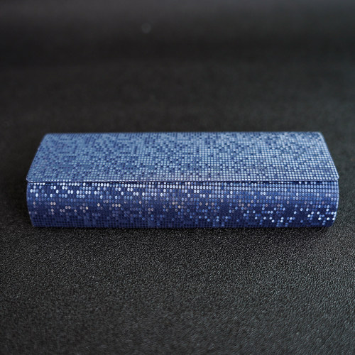 马赛克简约个性眼镜盒