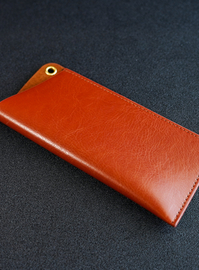 复古牛皮便携式眼镜袋太阳镜套老花镜保护套日系墨镜收纳袋眼镜套