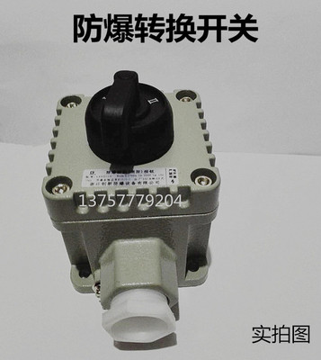防爆旋钮转换开关 二档三档防爆旋转控制按钮开关LA53-1 开关盒