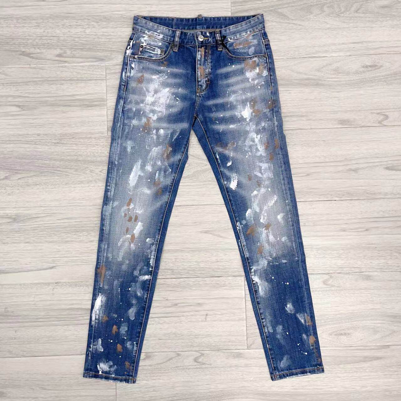 欧美风四季修身弹力长裤