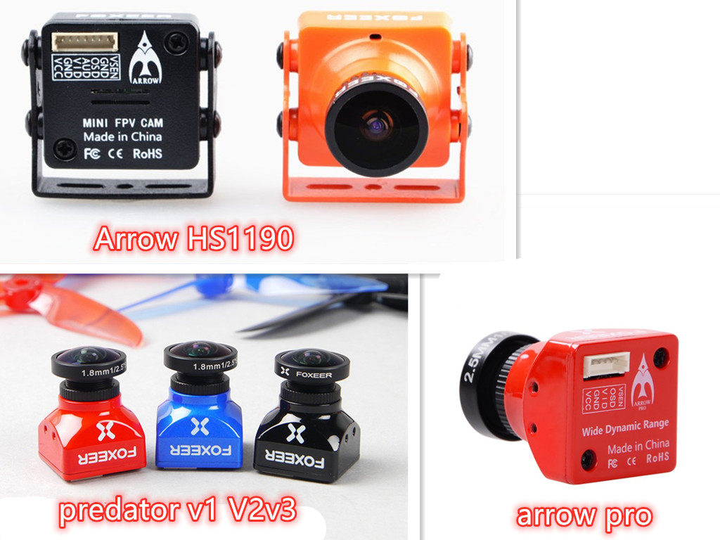 FOXEER摄像头配件弹弓 predator arrow pro Arrow HS1190镜头外壳
