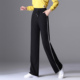 高腰显瘦休闲长裤 2026新款 子垂感窄版 薄款 直筒运动裤 阔腿裤 女春季