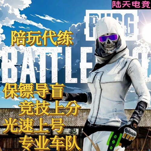 绝地求生上分PUBG陪玩导盲雷达竞技排位大师保镖护航500强生存者
