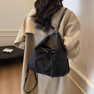 新款休闲大2024时尚单肩包大容量