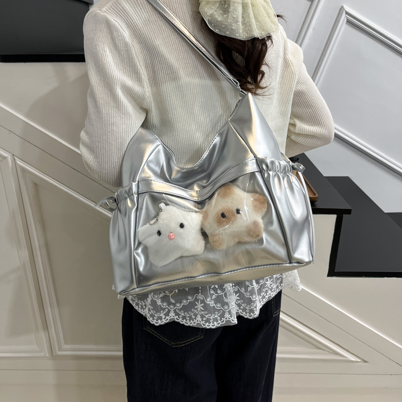 日系蝴蝶结小食量痛包通勤大容量