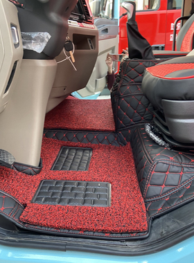 陕汽德龙L5000 L3000 N3000K5000X3000新M3000龙骥货车全包围脚垫