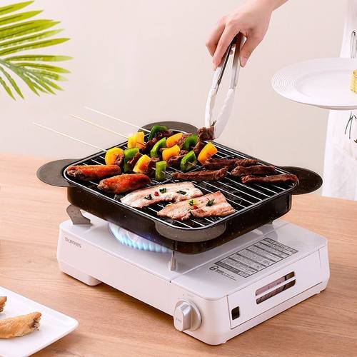 加大加深烧烤架燃气灶煤气炉灶台上用烧烤架子韩式烤盘烤炉架烤肉