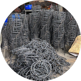 多功能落地家用简易柴火炉灶加厚烧水锅架钢筋圆圈加厚加高圆厨房