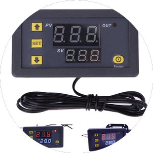 W3230高精度温度控制器数显温控器模块控温开关微型温控板12V