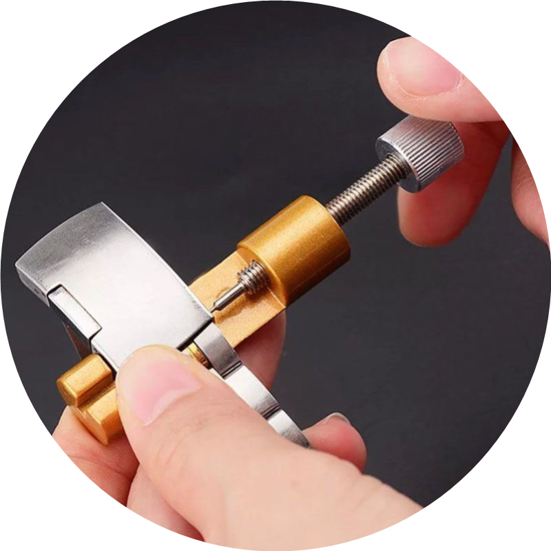 修表工具调表器表链截表器拆表器手表拆带器拆卸换拆表带套装金属