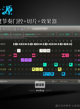 Sugar Bytes Looperator 1.1.1（一键节奏门控+切片+效果器）