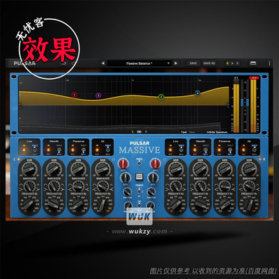 模拟曼丽被动均衡电路均衡器插件