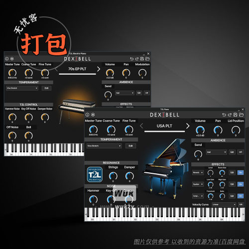 打包2款Dexibell钢琴音源