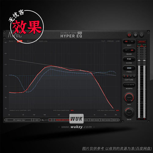 高性能Hyper-EQ均衡效果器插件