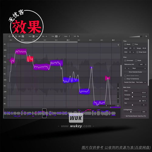 人声编辑和音高修正工具