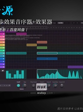 灵活的步进丨Sugar Bytes Effectrix v2.0.4（32步效果音序器）