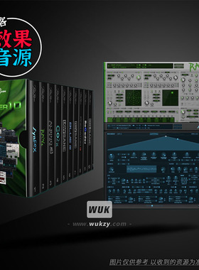 Rob Papen厂牌34款效果音源合集丨SubBoomBass\Blade\RP-Distort