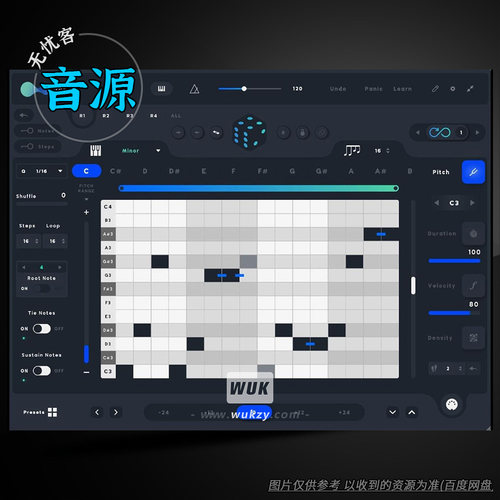 AudiomodernRiffer智能MIDI工具