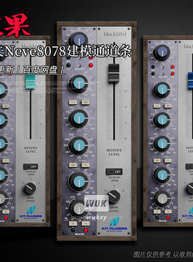 尼夫Neve8078建模通道条Blackbird Studio A KIT Plugins BB N105