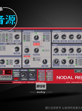 节点红色合成器DSP56300仿真丨The Usual Suspects Nodal Red 2X
