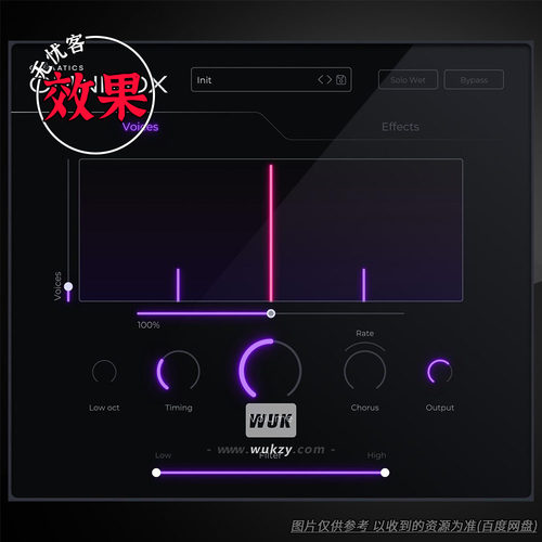 人声吉他等和声生成效果器