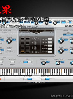 经典音高校正+实时修正器丨Antares Autotune Evo v6.0.9