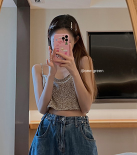 ONEGREEN 百搭无痕夹化妆压发夹 可爱日常基础金属碎发夹简约4个装