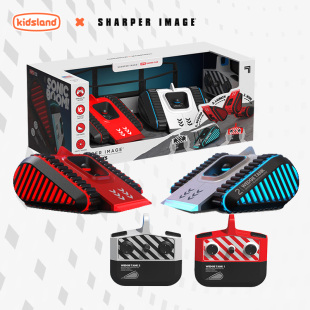 sharper image男孩rc遥控坦克车电动对战玩具互动竞技机器人礼物